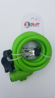Starter Pack (6) SUPLock 8' Locking Cable Contains 6 colors. Paddle Boards Bikes Etc INCLUDES FREE SHIPPING