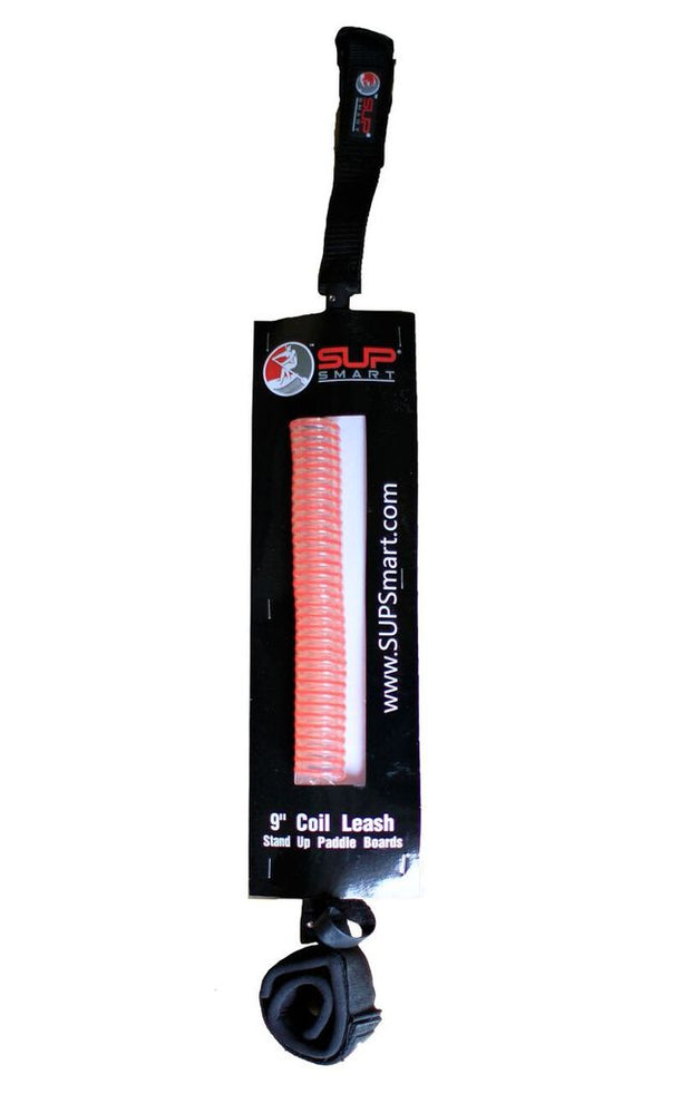 Starter Pack (12) 9' Coil Leash has less Drag for SUP Includes Hide a Key INCLUDES FREE SHIPPING
